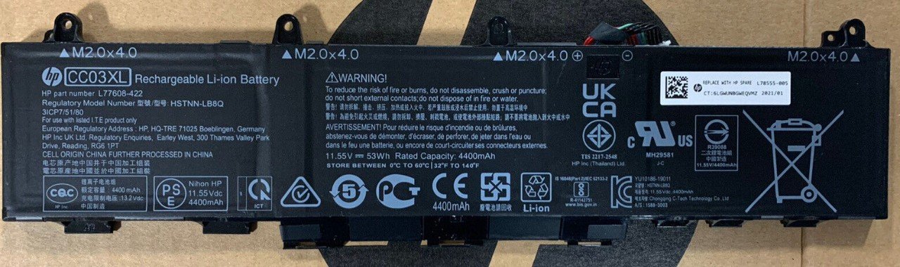 HP CC03XL EliteBook 830 840 G8